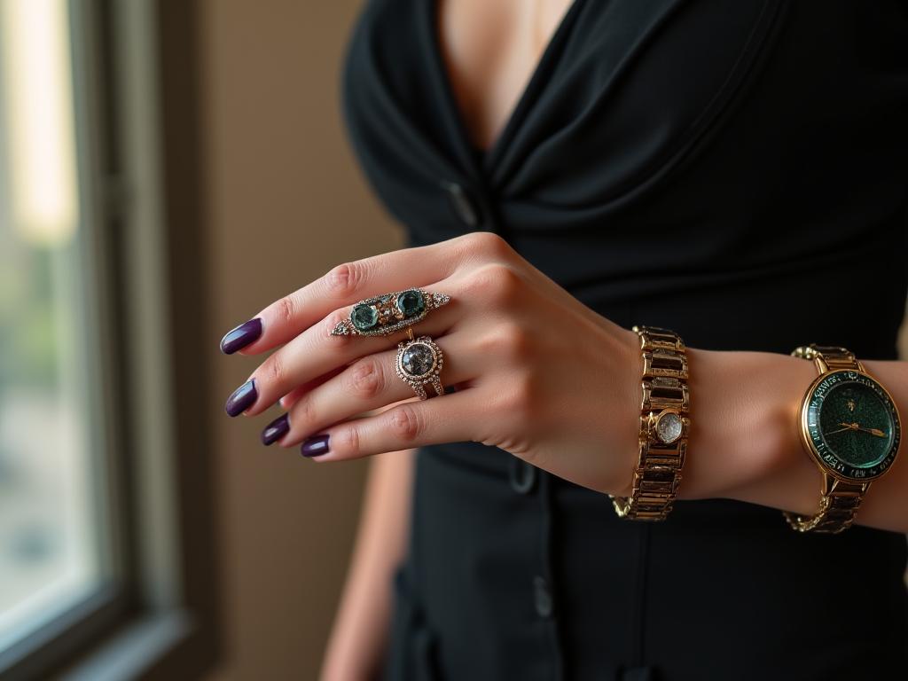 Exklusiver Schmuck für Selbstkäuferinnen